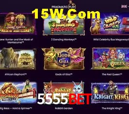 Interface do App 5555bet